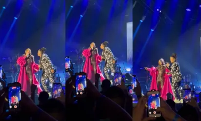 
		Iza divide palco com Alicia Keys e canta sucesso 'Dona de Mim'