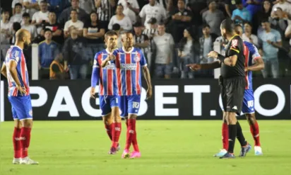 
		Bahia joga mal e perde para o Santos por 3 a 0