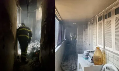 
				
					Apartamento em que Maisa estava ficou destruído após incêndio; FOTOS
				
				