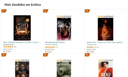 
				
					Ator de Turma da Mônica vira best-seller com livro sobre fetiche com fezes
				
				