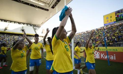 
				
					Brasil sobe posição em ranking da Fifa antes da Copa Feminina; confira
				
				