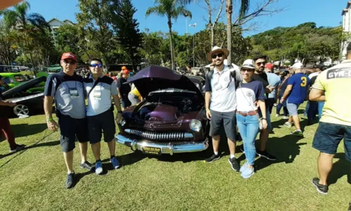 Caravana de carros antigos de Salvador chega a S o Paulo FOTOS