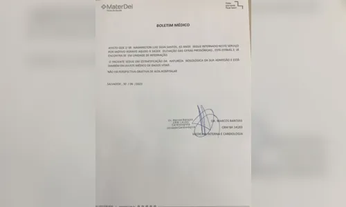 
		Compadre Washington tem oscilação de pressão e alta é suspensa