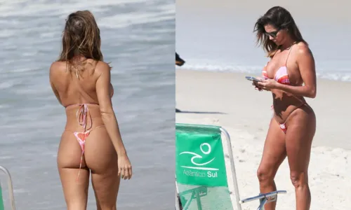 
		Deborah Secco aproveita dia ensolarado e exibe corpão no Rio; FOTOS