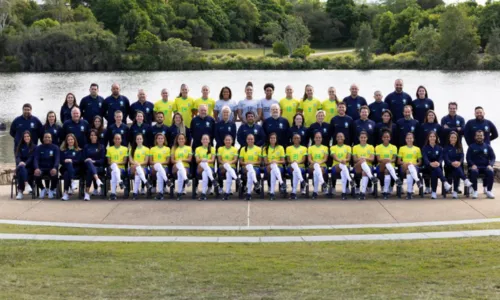 
				
					Em meio a treinos, seleção feminina faz foto oficial da Copa do Mundo
				
				