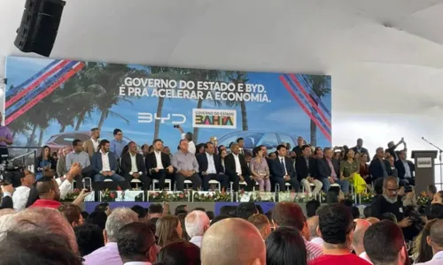 
				
					Governo da Bahia anuncia detalhes da implantação de fábricas da BYD
				
				