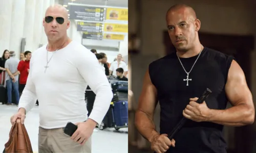 Vin Diesel brasileiro' deixa fãs alvoroçados em aeroporto do Rio