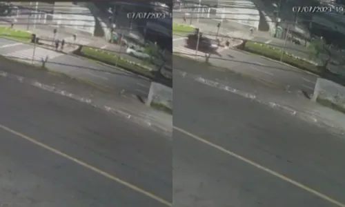 
				
					Mãe e filho são atropelados em faixa de pedestres de Salvador
				
				