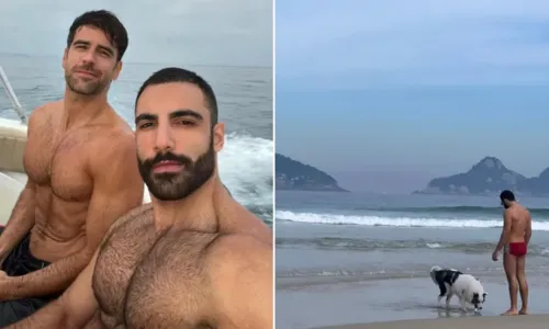 
				
					Marcos Pitombo posta momento romântico com namorado
				
				