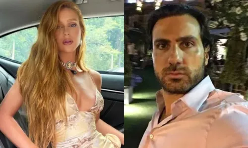 
		Marina Ruy Barbosa é flagrada com novo namorado em restaurante em SP