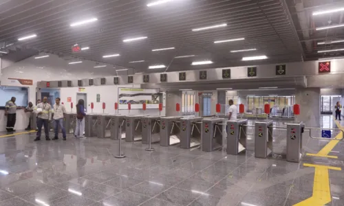
				
					Metrô de Salvador tem nova estação inaugurada; veja detalhes
				
				