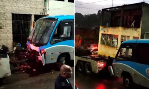 
				
					Micro-ônibus da PM que atingiu casas em Plataforma é removido; vídeo
				
				