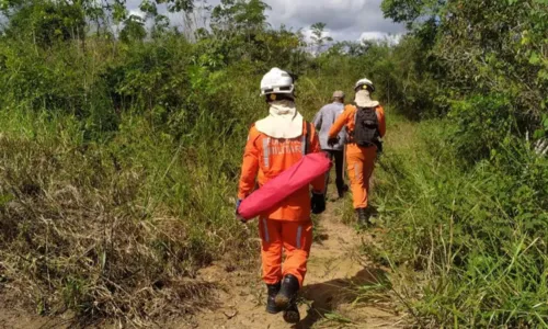
				
					Mulher é resgatada após ficar 6 dias perdida em mata na Bahia
				
				