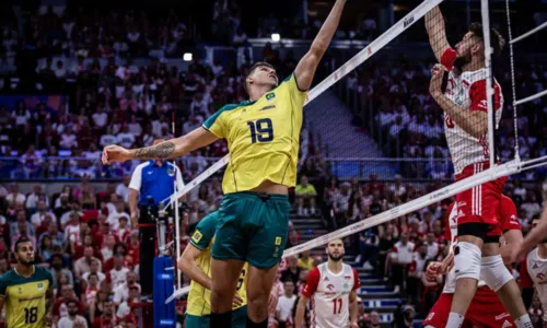 
				
					Vôlei: Brasil cai para anfitriã Polônia nas quartas e dá adeus à Liga
				
				