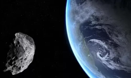 
				
					Asteroide do tamanho de 90 elefantes juntos se aproxima da Terra
				
				