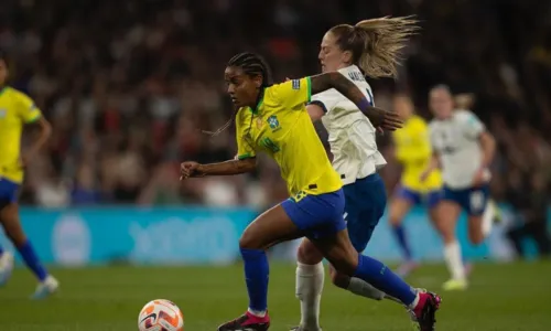 
				
					Seleção brasileira feminina perde para Inglaterra nos pênaltis
				
				