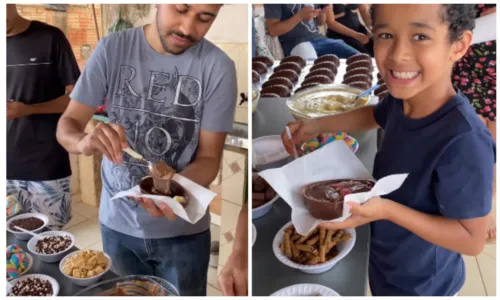 
				
					Família viraliza ao organizar Páscoa 'self-service'; entenda
				
				