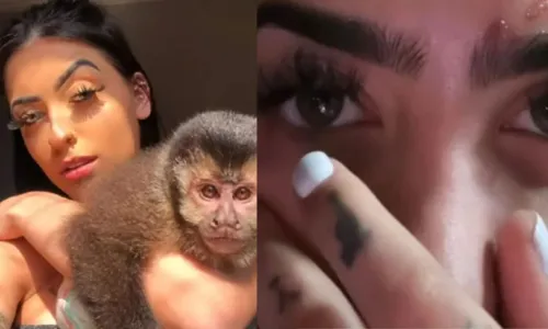 
				
					MC Mirella leva mordida de macaco de estimação na testa: 'Inflamada'
				
				