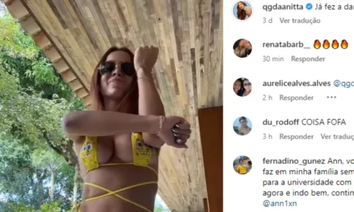
				
					Anitta curtiu feriado em mansão localizada em Ondina, em Salvador
				
				