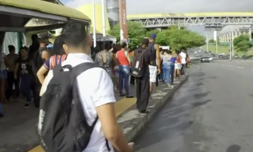 
				
					Após paralisação, ônibus voltam a circular em Salvador
				
				
