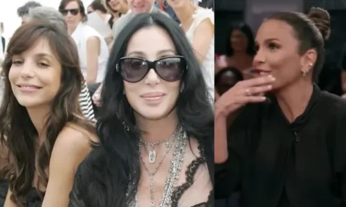 
				
					Ivete Sangalo diverte web ao relembrar encontro com Cher: 'A maior'
				
				
