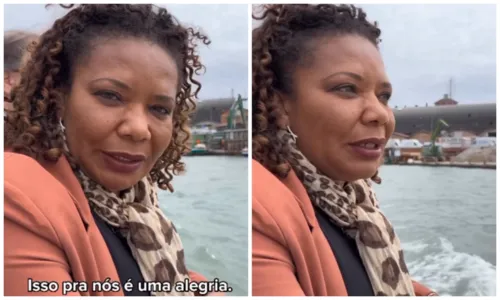 
				
					Margareth Menezes é furtada em ônibus aquático de Veneza
				
				