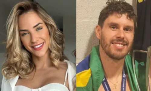 
				
					Gabi Martins vive romance com Bruninho, do vôlei
				
				