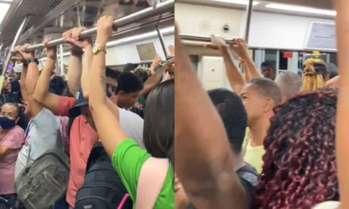 
				
					Linha 1 do metrô de Salvador opera com lentidão após furto de cabos
				
				
