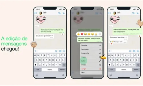
				
					WhatsApp ganha recurso para editar mensagem em nova atualização
				
				