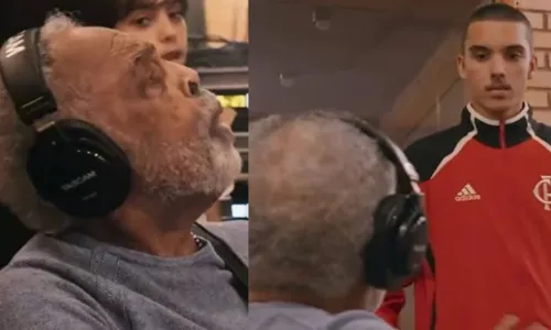 
				
					Gilberto Gil dá bronca no neto em trailer de série: 'Fique aqui porr*'
				
				