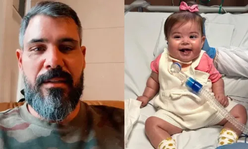 
				
					'A gente tem fé', diz Juliano Cazarré sobre recuperação de filha caçula
				
				