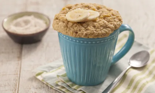 
				
					Aprenda a fazer um bolinho de aveia na caneca em 10 minutos
				
				