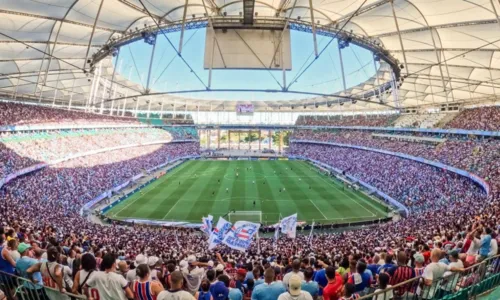 
				
					Bahia anuncia promoção com ingressos a R$ 20 para jogo contra Grêmio
				
				