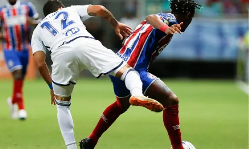 
				
					Bahia empata em 2 a 2 com Cruzeiro e chega ao 5º jogo sem vencer
				
				