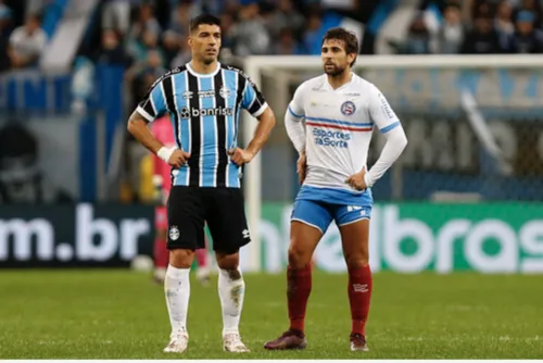 
				
					Bahia perde para o Grêmio e deixa Copa do Brasil
				
				