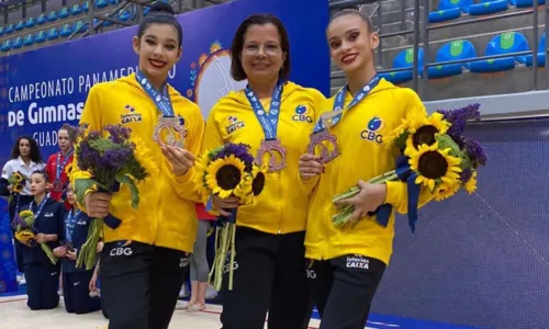 
				
					Baianas irão representar Brasil em Campeonato Mundial de Ginástica Rítmica
				
				