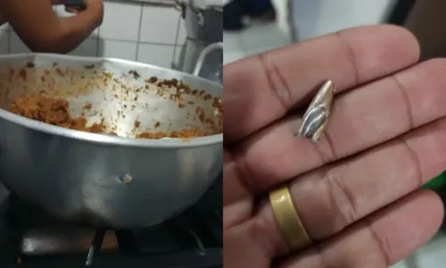 
				
					Bala atravessa parede de escola em Salvador e atinge panela de merenda
				
				