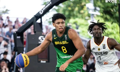 
				
					Basquete 3x3: Brasil estreia com vitórias na Copa do Mundo, na Áustria
				
				