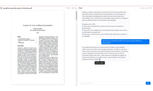 
				
					Chat PDF: A ferramenta que pode ampliar o potencial de estudo e debate
				
				