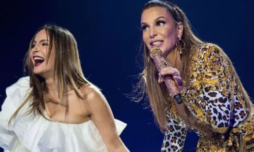 
				
					Claudia Leitte relembra boatos de rivalidade com Ivete: 'Aquilo maltratou'
				
				