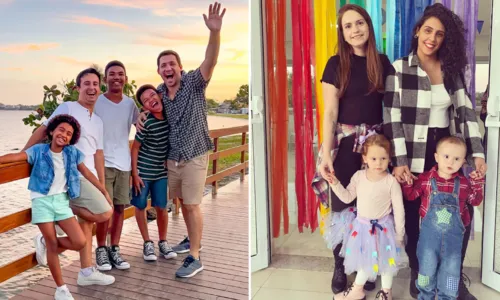 
				
					Famílias LGBTQIAPN+ reafirmam existências e celebram amor nas redes
				
				