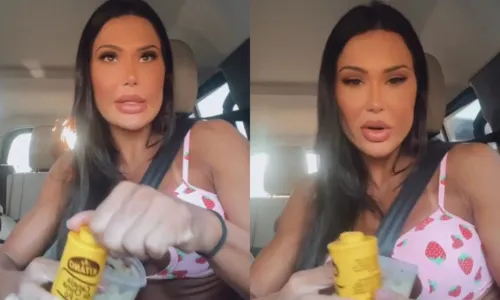 
				
					Gracyanne Barbosa desabafa após criticas por comer comida estragada
				
				