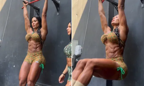 
				
					Gracyanne Barbosa posta abdominal e choca seguidores: 'Faz nem careta'
				
				