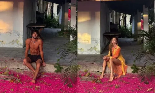 
				
					Grazi Massafera e Marlon Teixeira aproveitam férias na Bahia
				
				