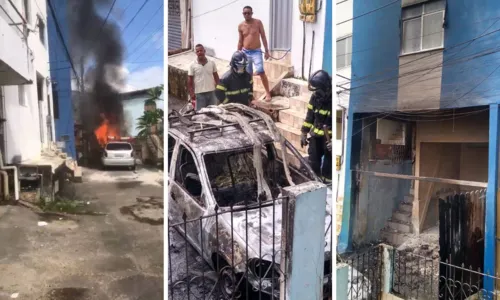 
				
					Incêndio atinge prédio na Boca do Rio e deixa 4 pessoas feridas
				
				