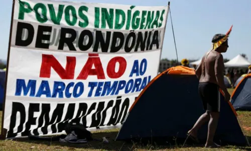 
				
					Indígenas acampam em Brasília à espera da decisão sobre Marco Temporal
				
				