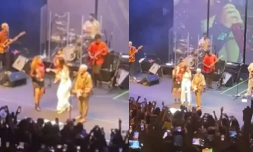 
				
					Ivete e Daniela Mercury invadem palco de Gilberto Gil em Salvador
				
				