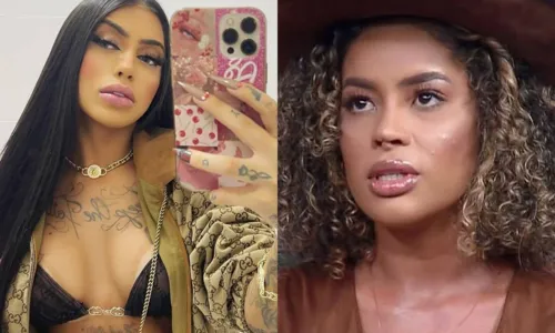 
				
					'Não acho que ela goste de mim', dispara Mirella sobre Sthe Matos
				
				