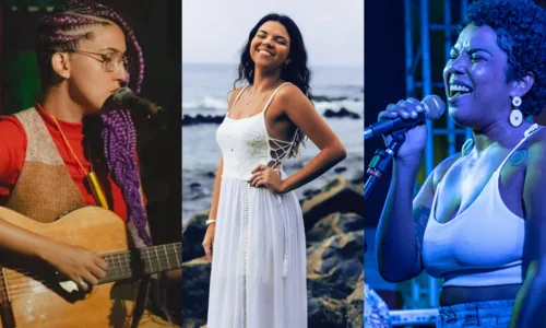 
				
					Nina Sol, Karen Cuzco e Raíssa Araújo cantam no Bistrô das Artes
				
				