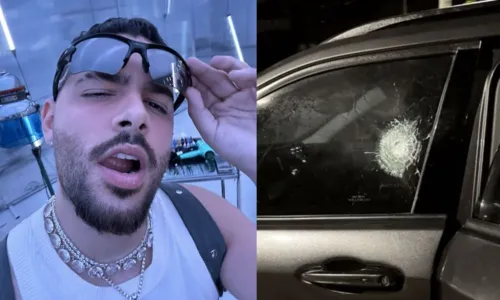 
				
					Pedro Sampaio desabafa após carro atingido por tiro: ‘Desejo segurança'
				
				